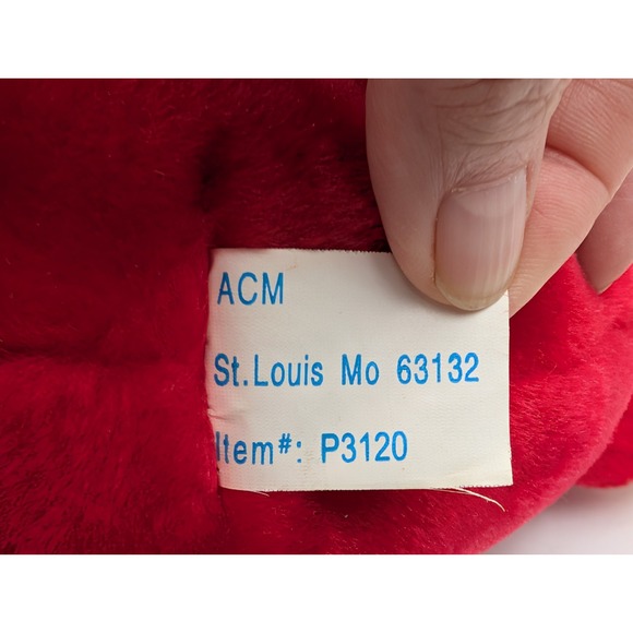 St Louis Cardinal Bird Plush Red 12 Inch P3120 Stuffed Animal Toy Cardinals - Picture 7 of 8